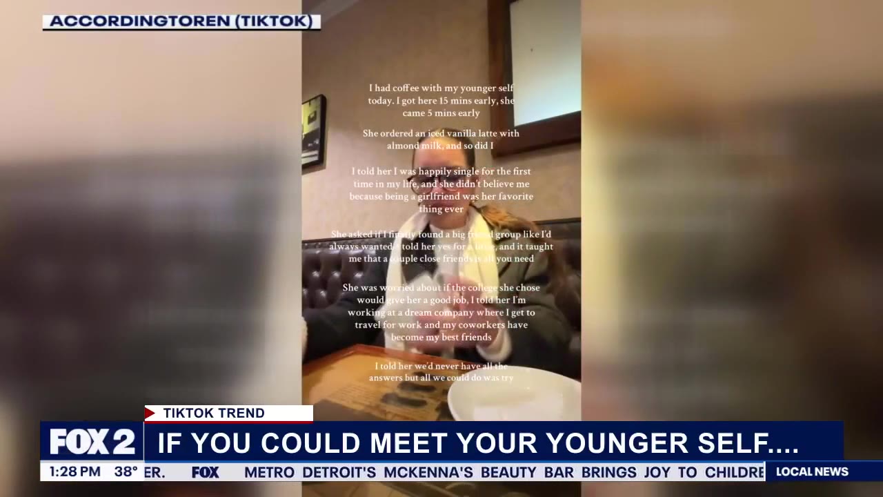TikTok Trend: How “Getting Coffee With Your Younger Self” Can Boost Your Wellbeing